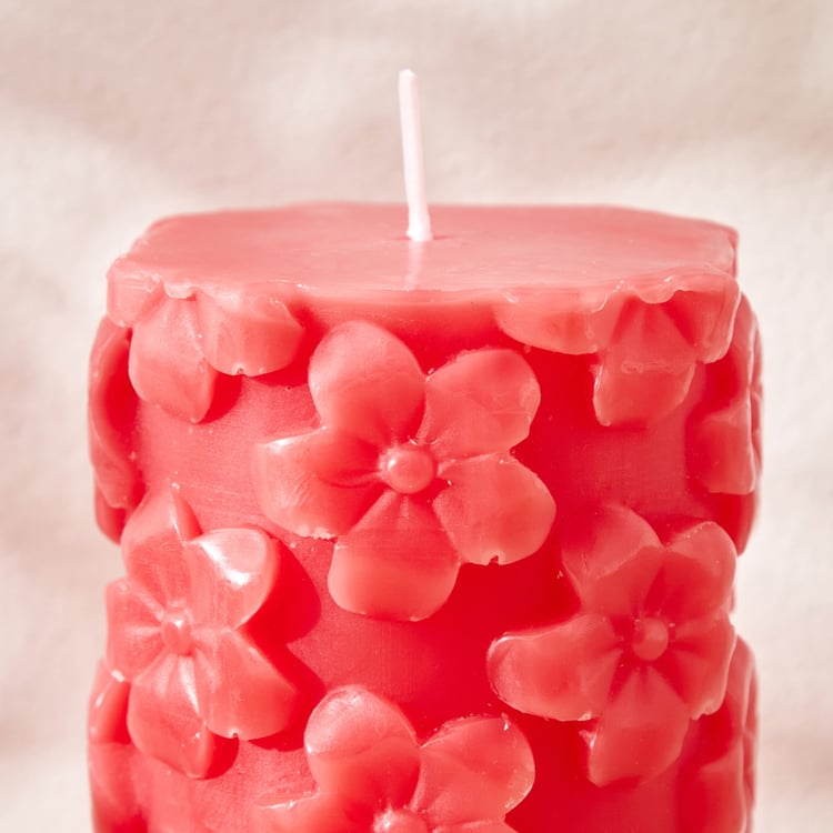 Redolence Bulgarian Blush Rose Scented Pillar Candle