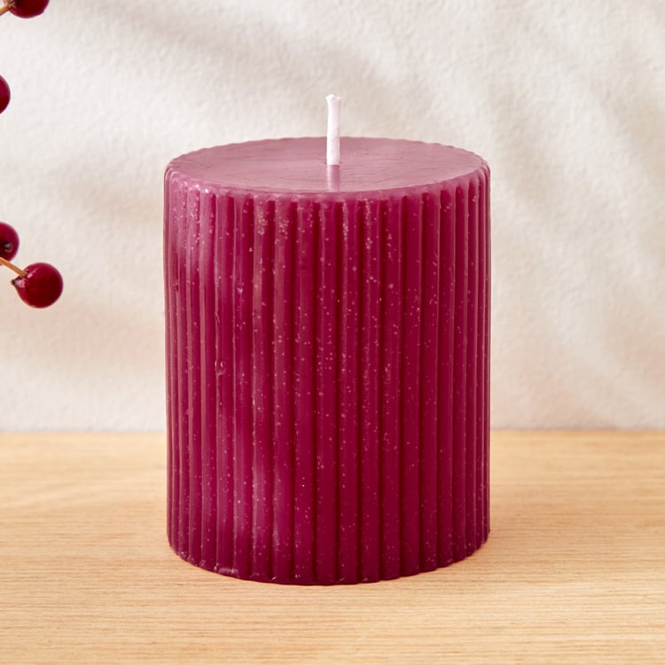 Redolence Russian Rubies Raspberry Scented Pillar Candle