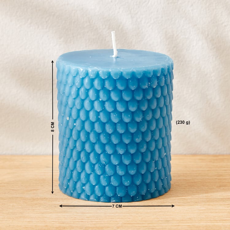 Redolence Atlantic Shimmers Marine Scented Pillar Candle