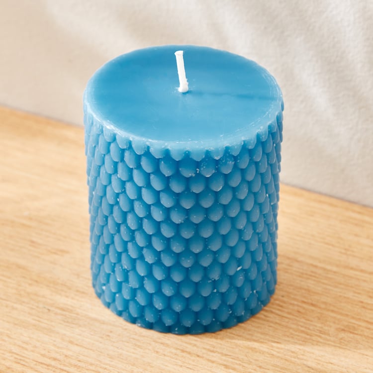 Redolence Atlantic Shimmers Marine Scented Pillar Candle