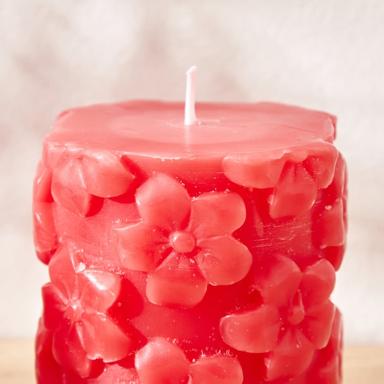 Redolence Bulgarian Blush Rose Scented Pillar Candle