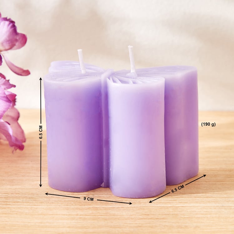 Redolence Purple Provence Lavender Scented Butterfly Candle