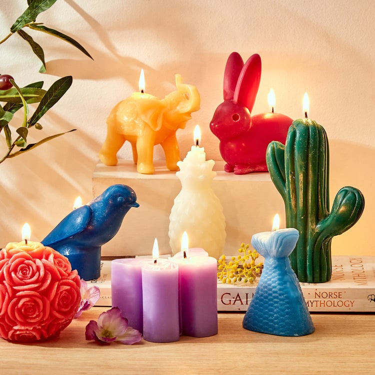 Redolence Egyptian Blue Cotton Linen Scented Bird Candle