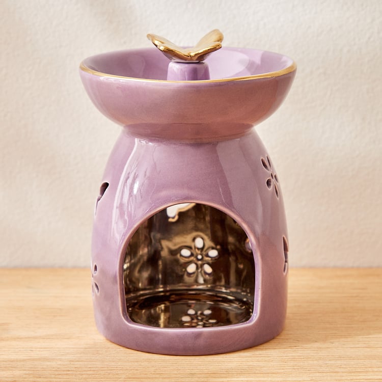 Redolence Purple Provence 4Pcs Lavender Burner Set