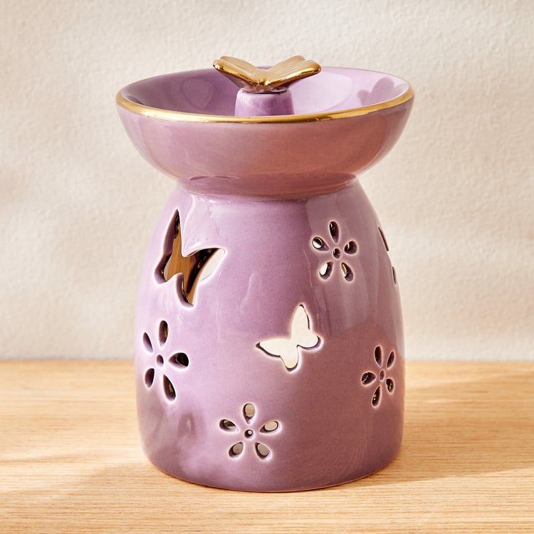 Redolence Purple Provence 4Pcs Lavender Burner Set