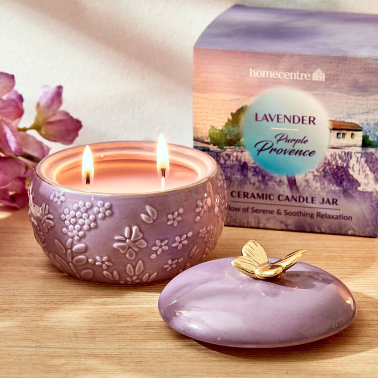 Redolence Purple Provence Lavender Scented Jar Candle