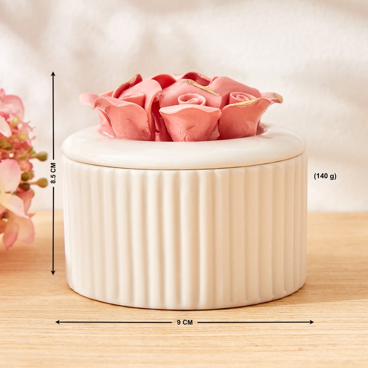 Redolence Bulgarian Blush Rose Scented Jar Candle