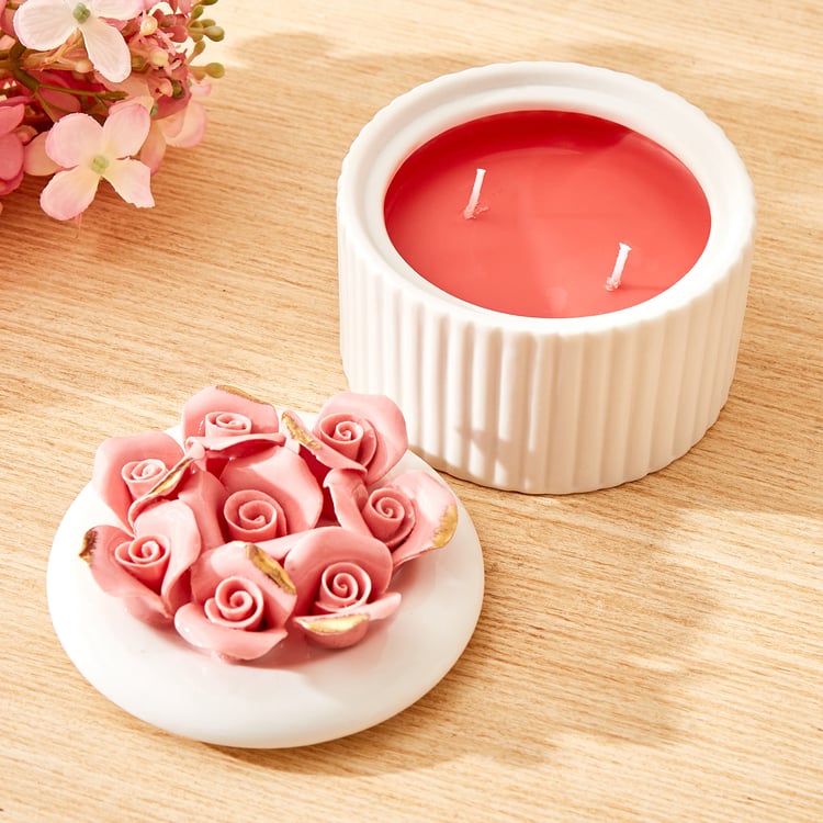 Redolence Bulgarian Blush Rose Scented Jar Candle