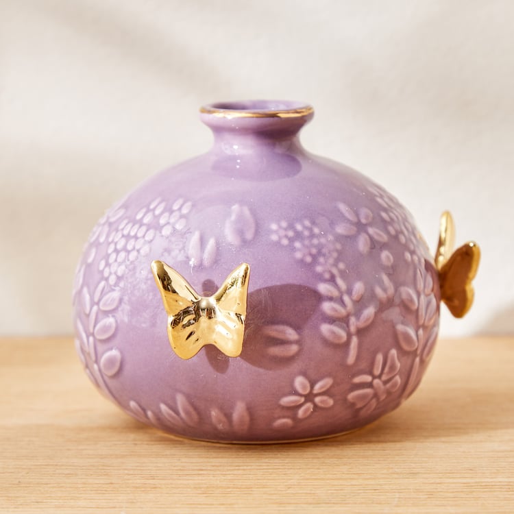 Redolence Ceramic Purple Provence Lavender Reed Diffuser Set