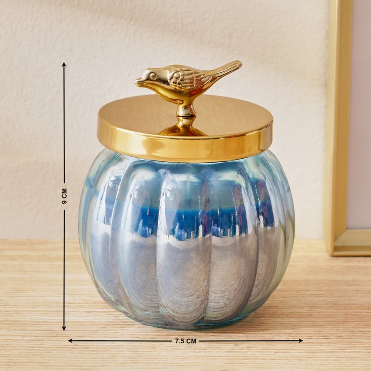 Redolence Egyptian Blue Cotton Linen Scented Bird Jar Candle