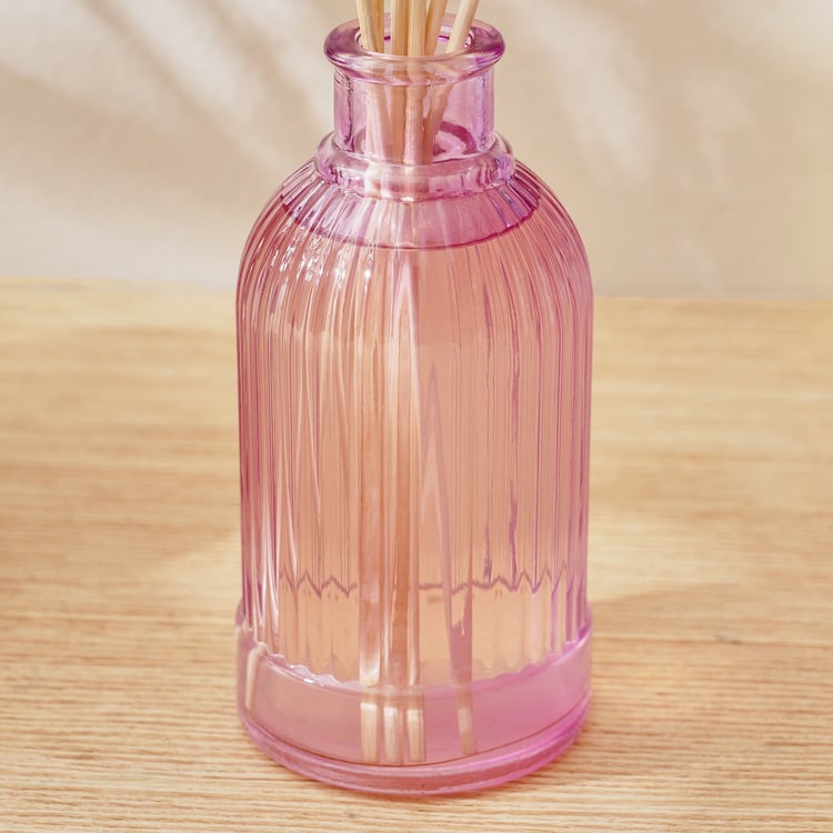 Redolence Glass Purple Provence Lavender Reed Diffuser Set