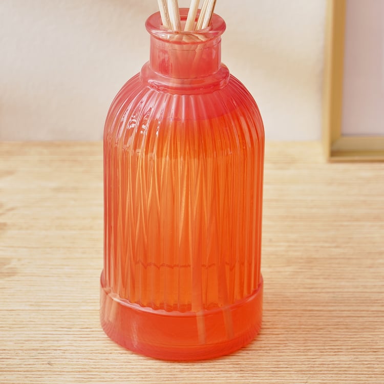 Redolence Glass Russian Rubies Raspberry Reed Diffuser Set
