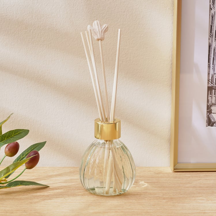 Redolence Glass Borneo Bliss Patchouli Reed Diffuser Set