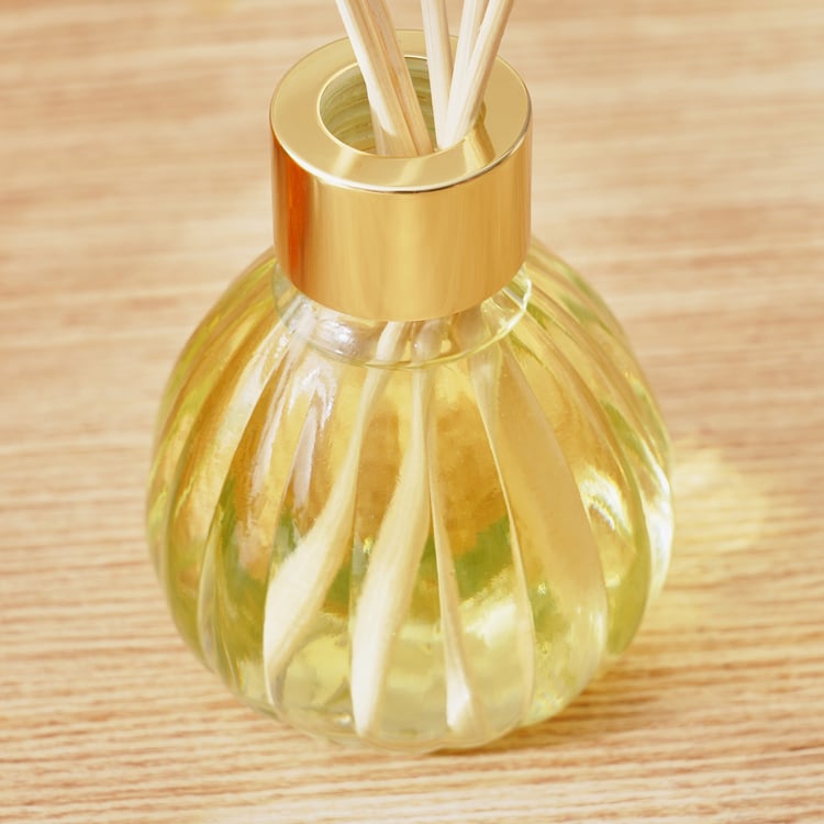 Redolence Glass Ceylon Brew Cinnamon Reed Diffuser Set