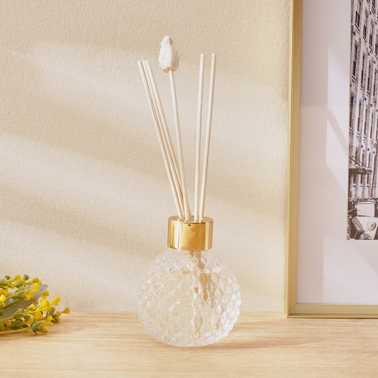 Redolence Glass Mojitos In Male Fresh Lime Reed Diffuser Set