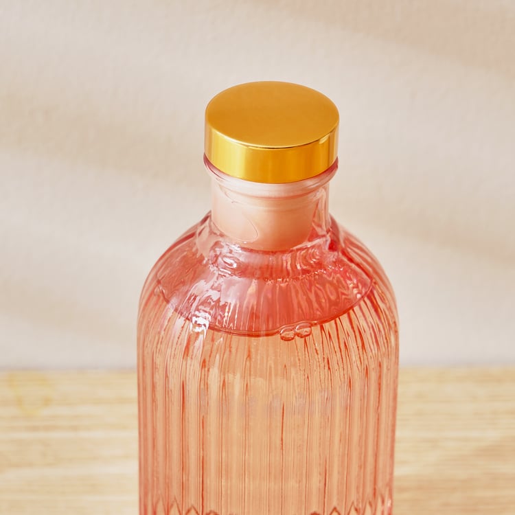 Redolence Glass Bulgarian Blush Rose Reed Diffuser Set