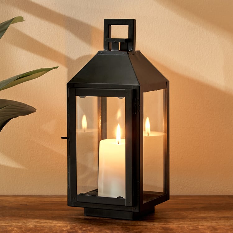 Selena Accord Metal Taper Hut Lantern