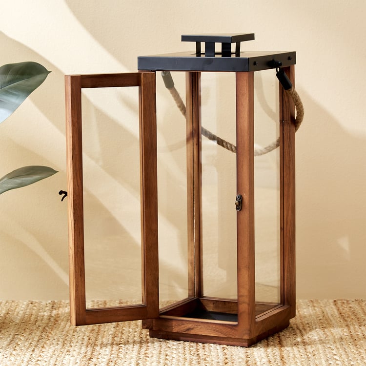 Selena Accord Wooden Lantern