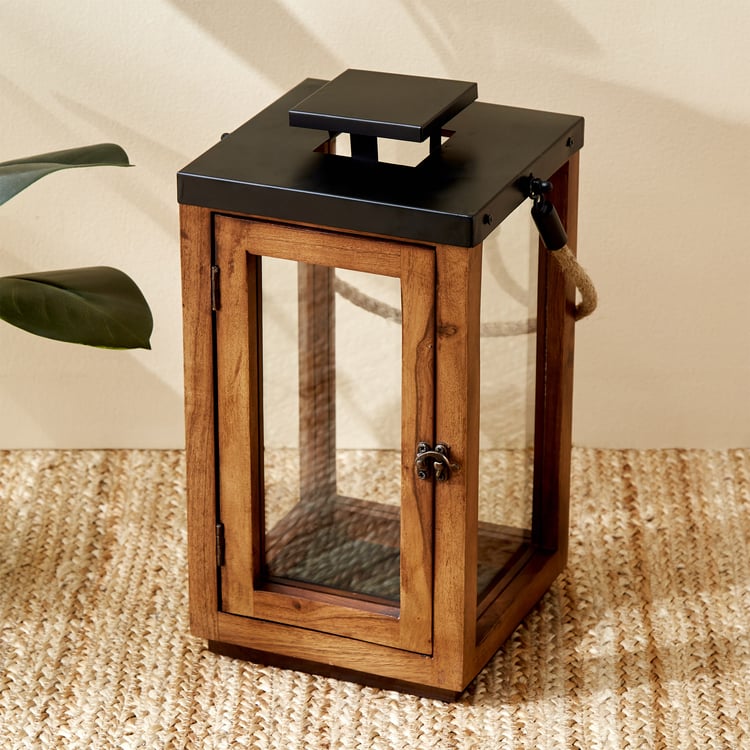 Selena Accord Wooden Lantern