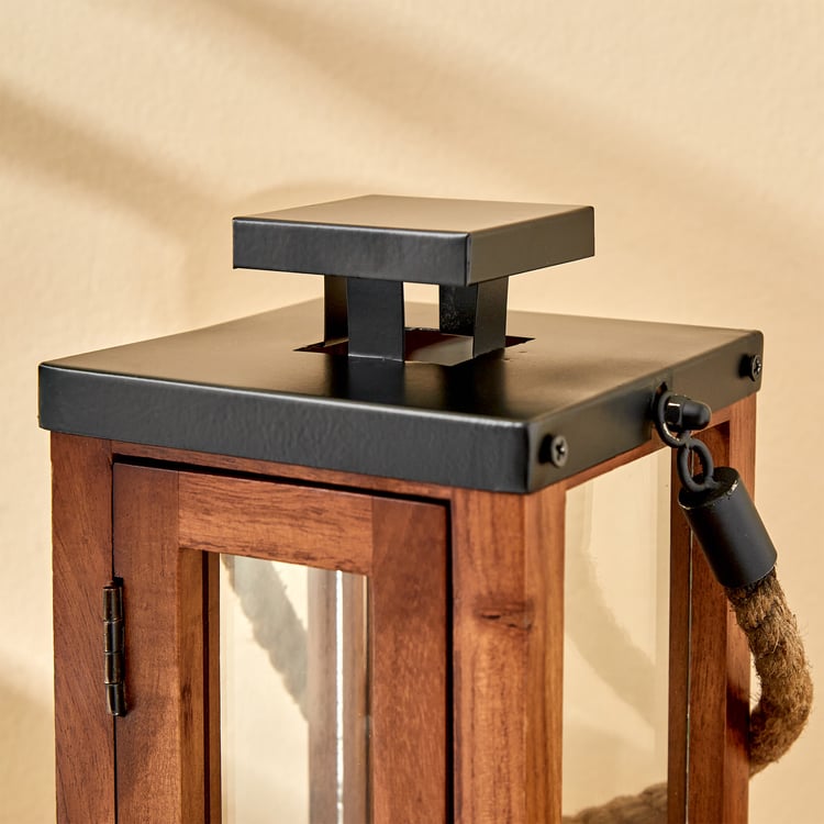 Selena Accord Wooden Lantern