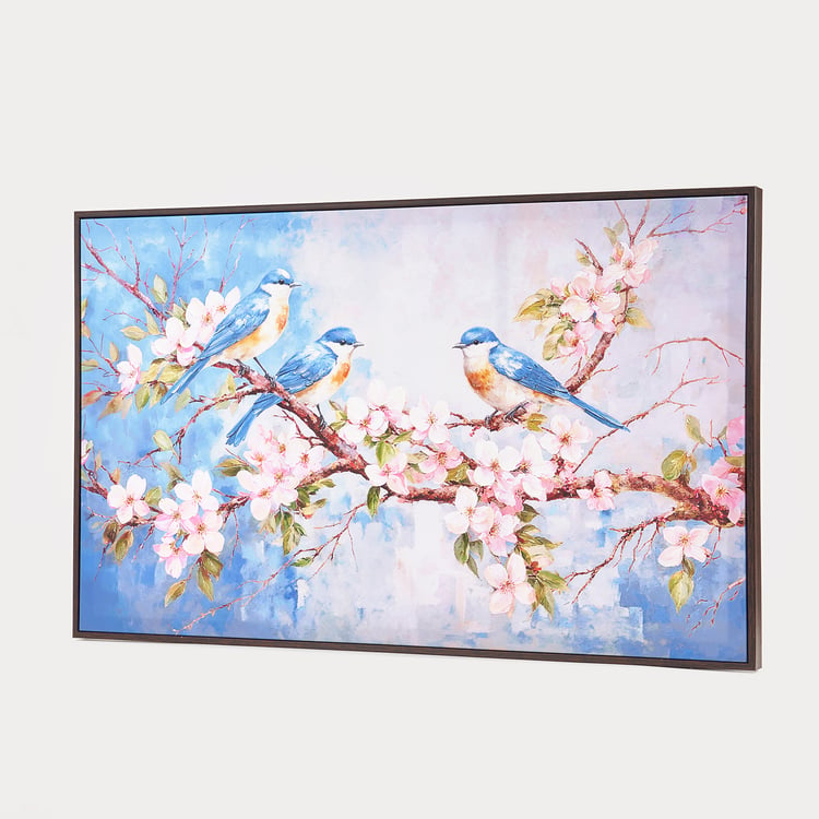 Artistry Cherry Blossom Wooden Picture Frame - 100x60cm