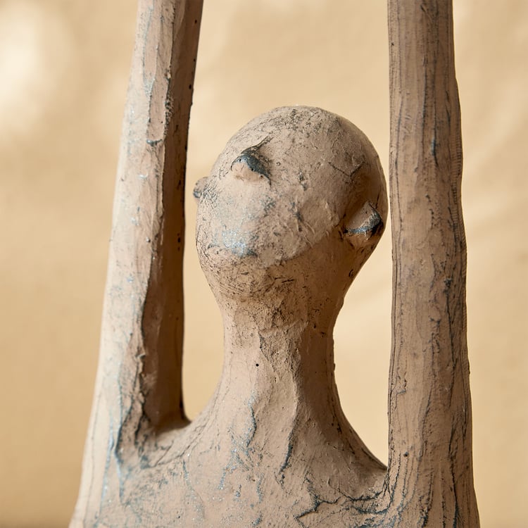 Amida Cole Polyresin Hands Up Figurine