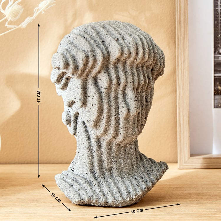 Amida Cole Polyresin Lady On Block Figurine
