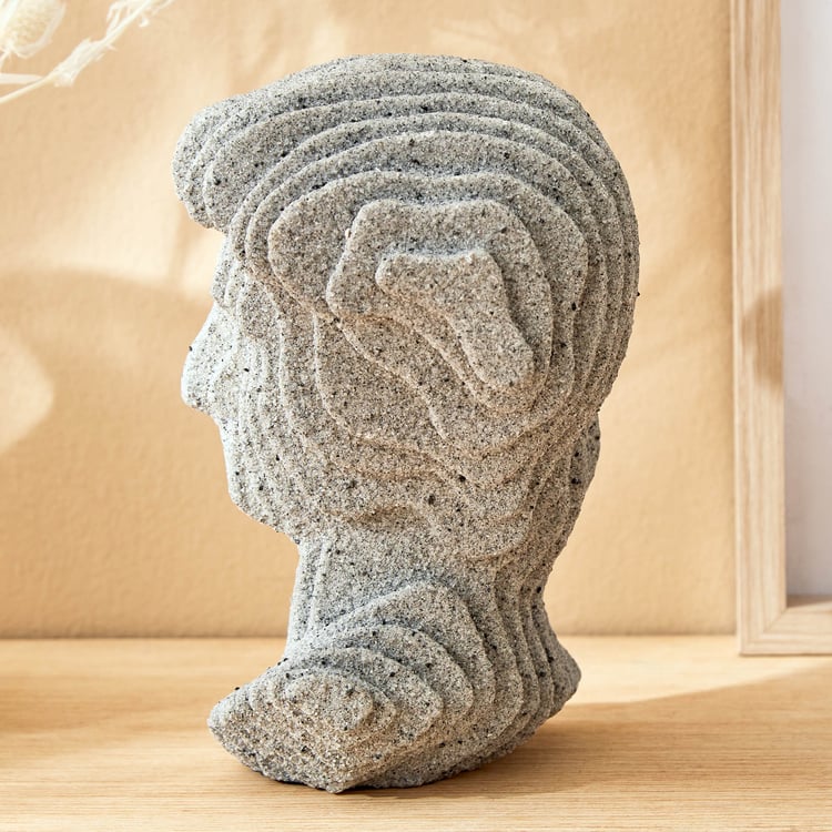 Amida Cole Polyresin Lady On Block Figurine