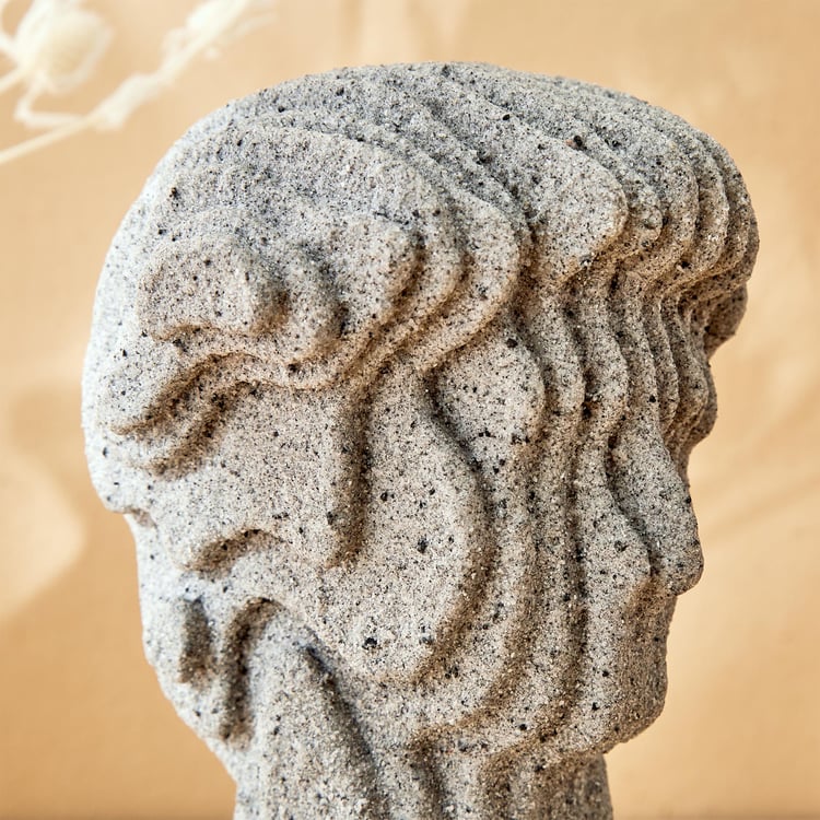 Amida Cole Polyresin Lady On Block Figurine