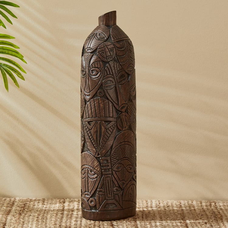 Toltec Liam Polyresin Vase