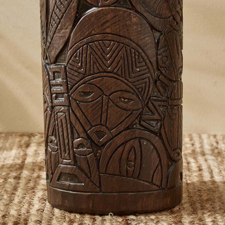 Toltec Liam Polyresin Vase