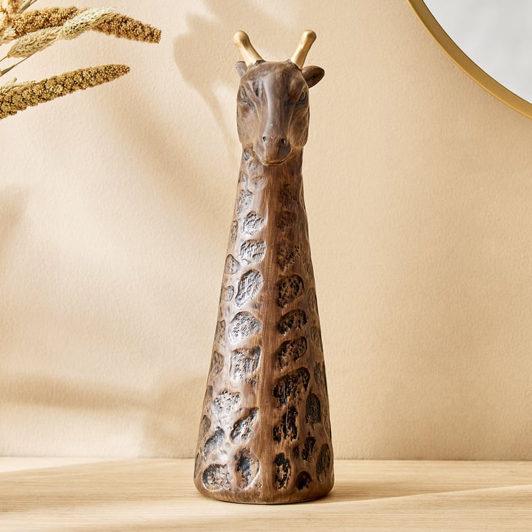 Toltec Arjen Polyresin Giraffe Figurine