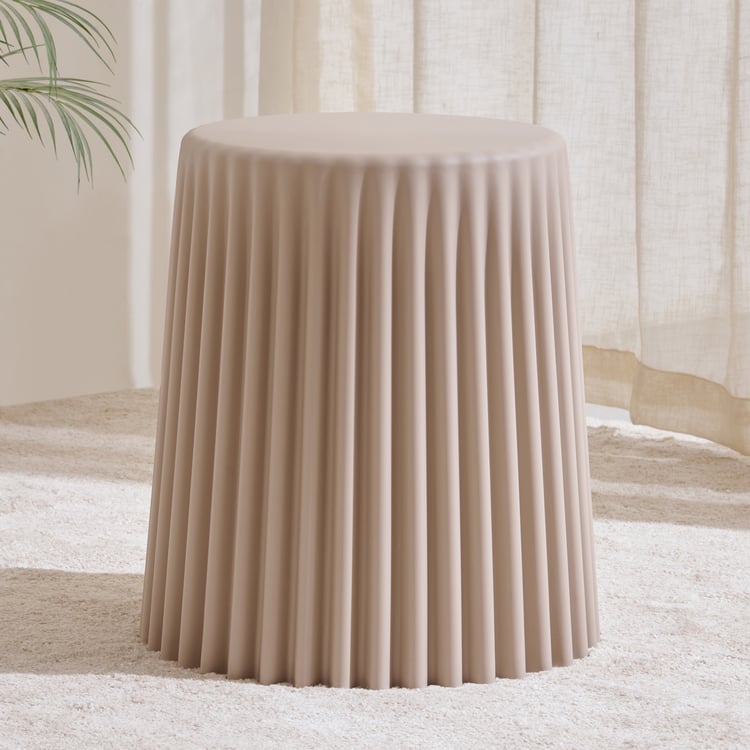 Birley Polypropylene Stool - Beige