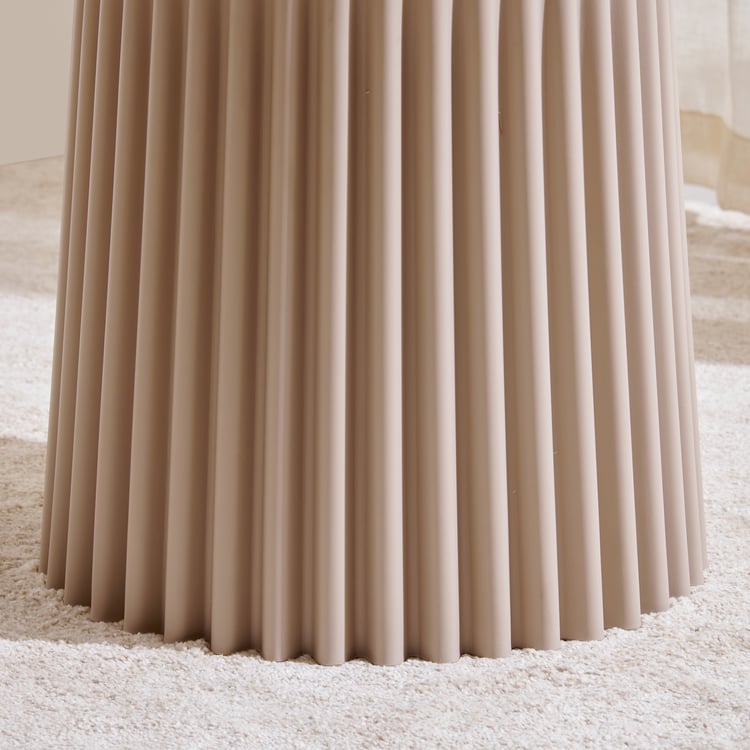 Birley Polypropylene Stool - Beige