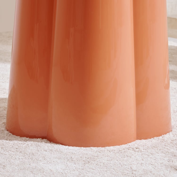 Rosalyn Polypropylene Stool - Orange