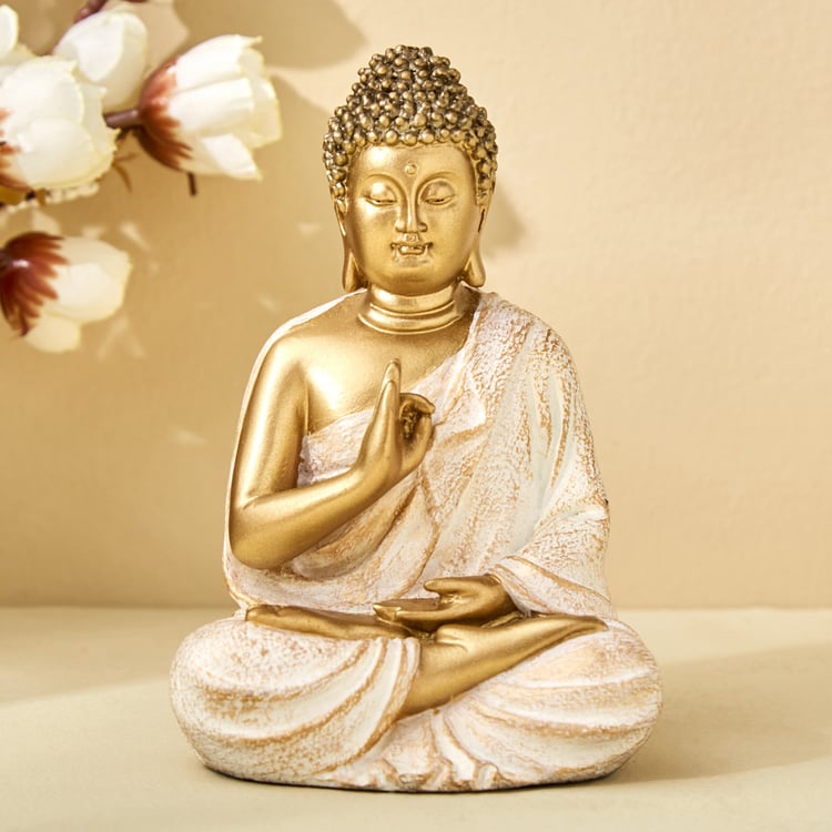 Corsica Fiesta Set of 3 Polyresin Buddha Figurines