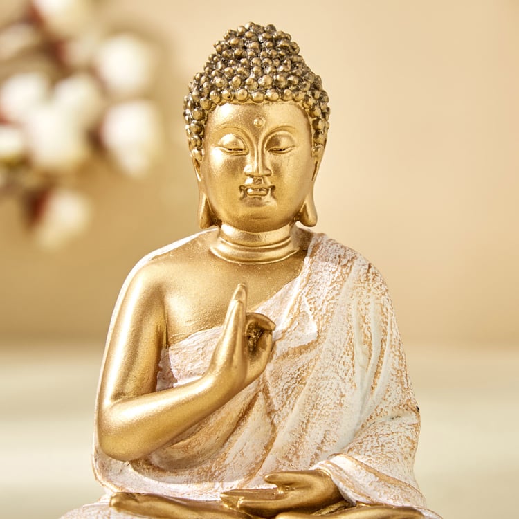 Corsica Fiesta Set of 3 Polyresin Buddha Figurines