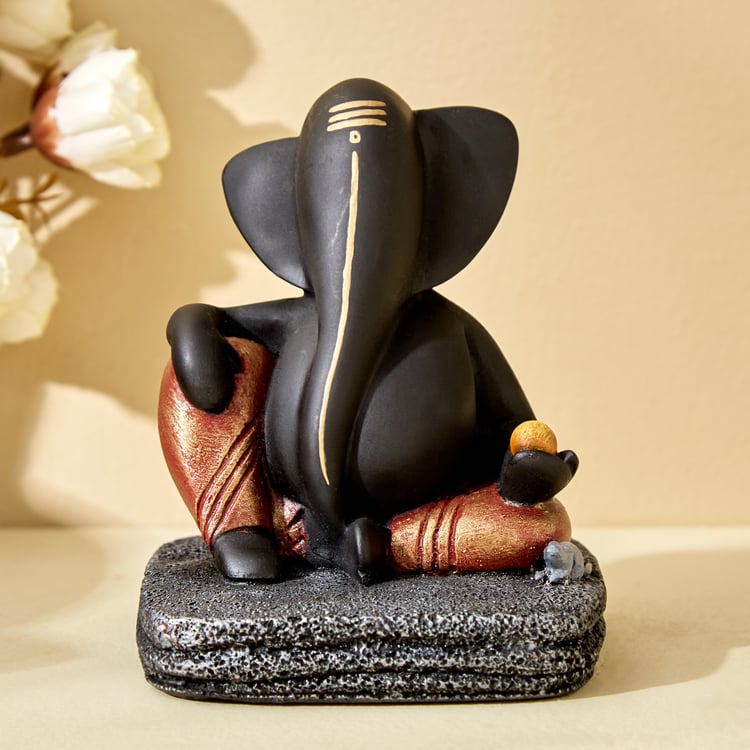 Corsica Fiesta Polyresin Ganesha Figurine