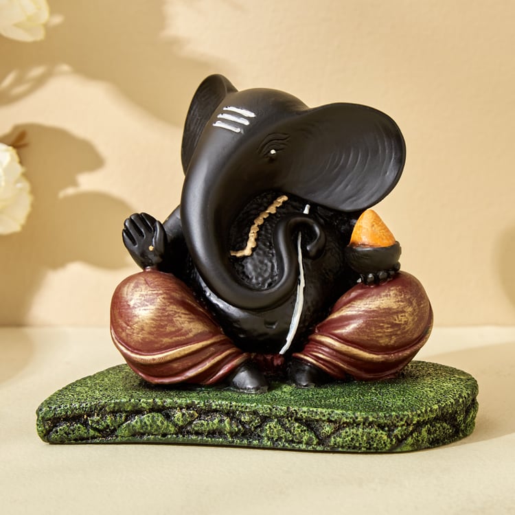 Corsica Fiesta Polyresin Ganesha Figurine