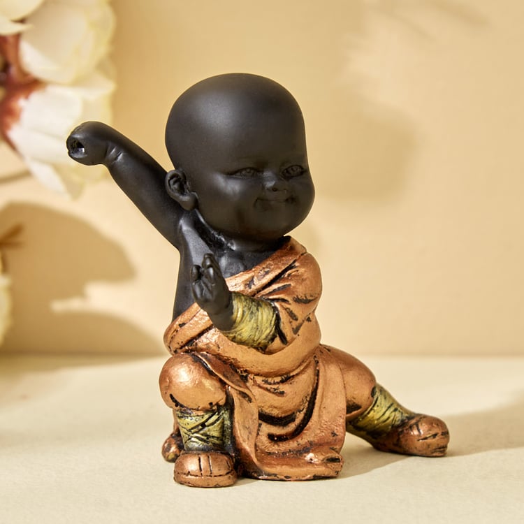 Corsica Fiesta Polyresin Monk Kung Fu Polyresin