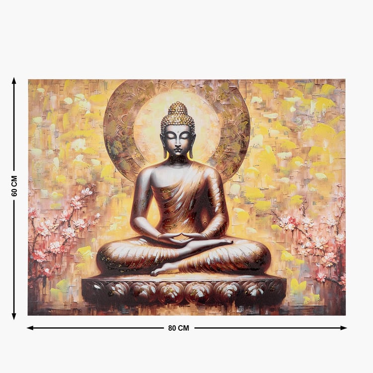 Artistry Canvas Buddha Picture Frame - 80x60cm