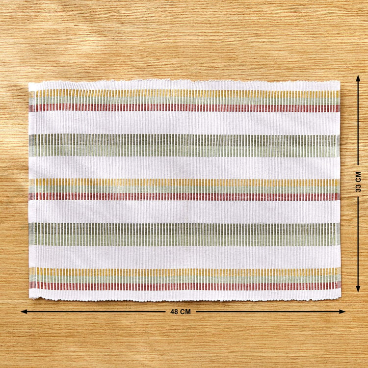 Drake Harvey Cotton Striped Placemat