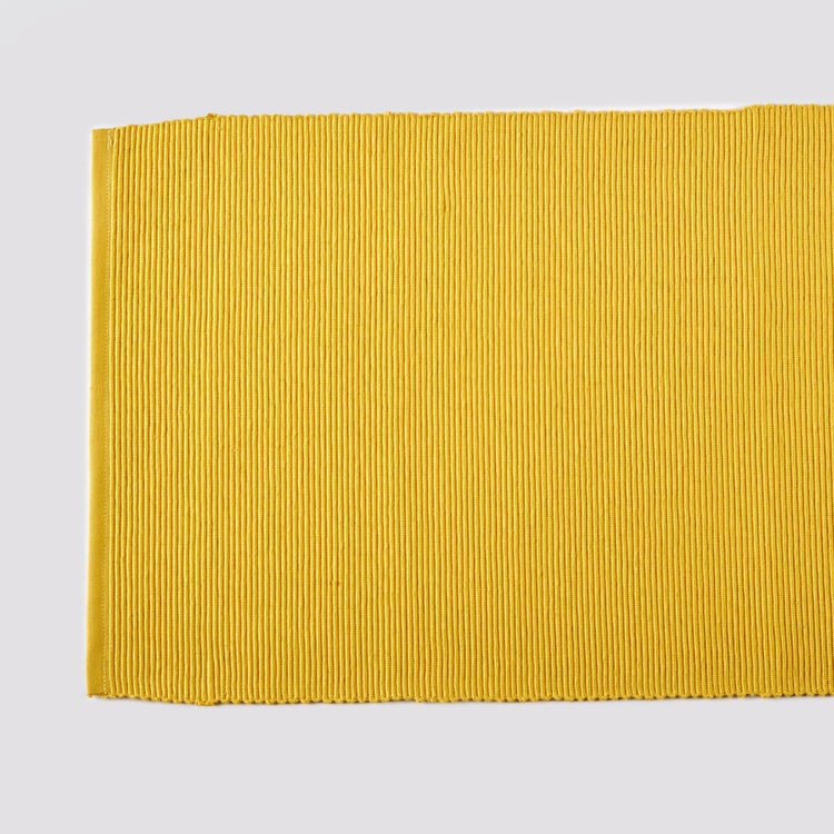 Drake Harvey Cotton Ribbed Table Runner