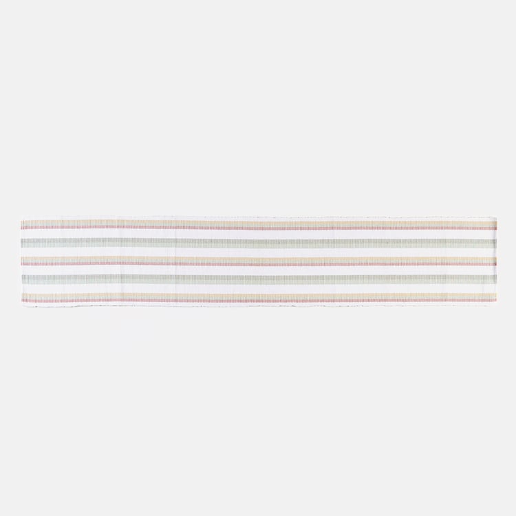 Drake Harvey Cotton Striped Table Runner