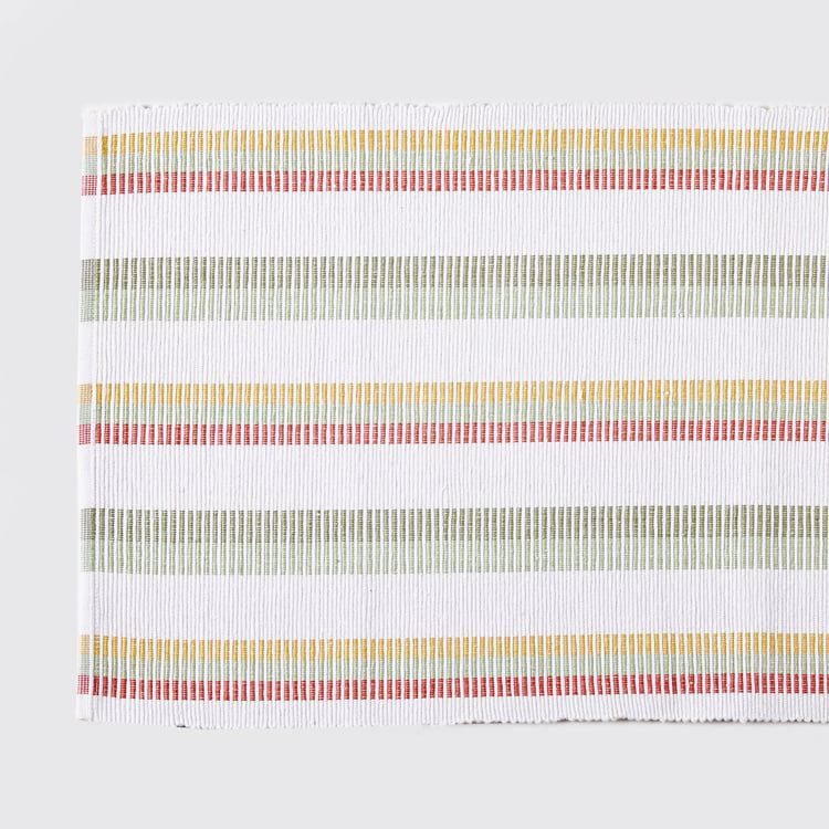 Drake Harvey Cotton Striped Table Runner