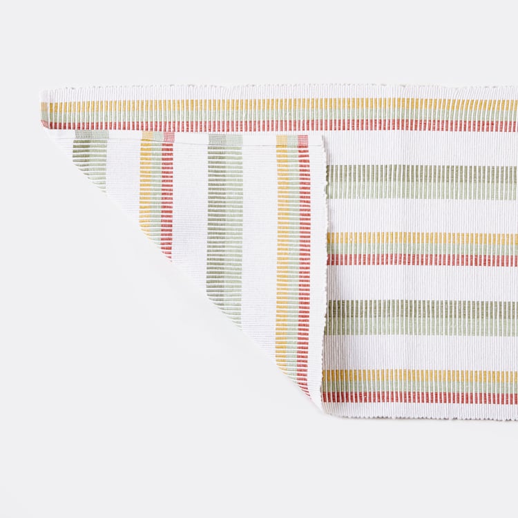 Drake Harvey Cotton Striped Table Runner