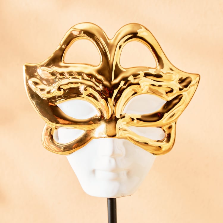 Brighton Ceramic Masquerade Mask Table Accent