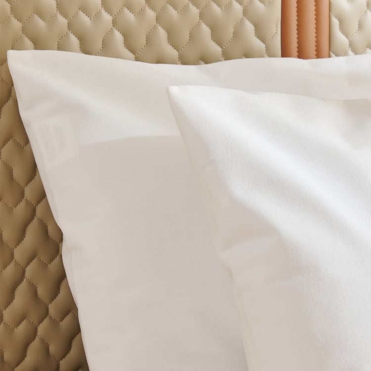 Corsica Terry Set of 2 Cotton Pillow Protectors - 70x45cm