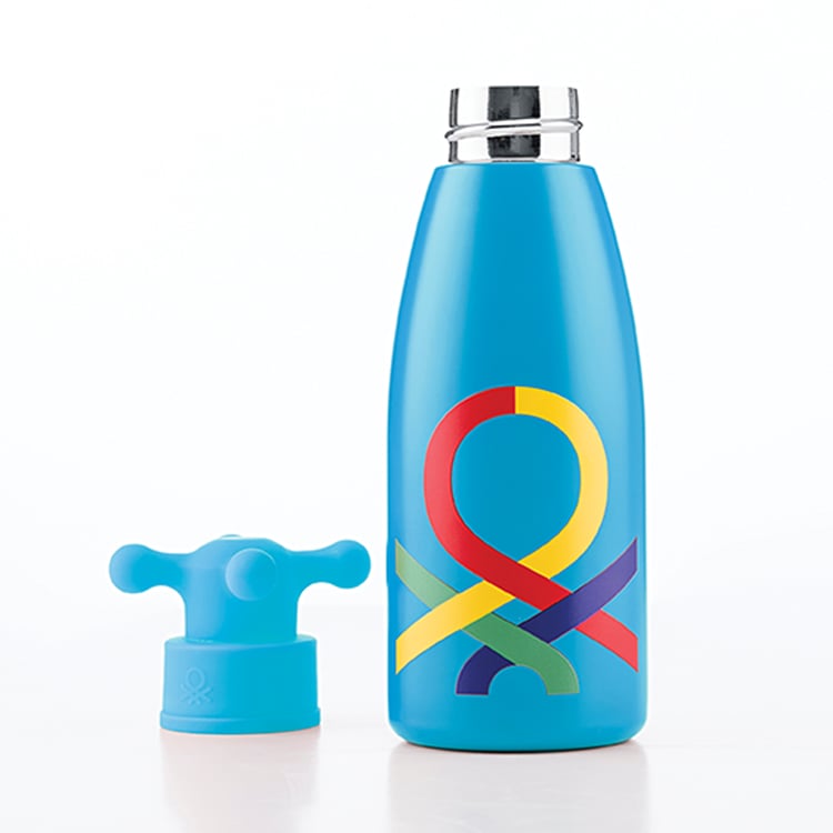 UNITED COLORS OF BENETTON Rainbow Stainless Steel Water Bottle - 750ml