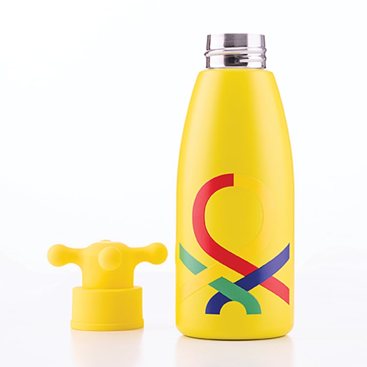 UNITED COLORS OF BENETTON Rainbow Stainless Steel Water Bottle - 750ml